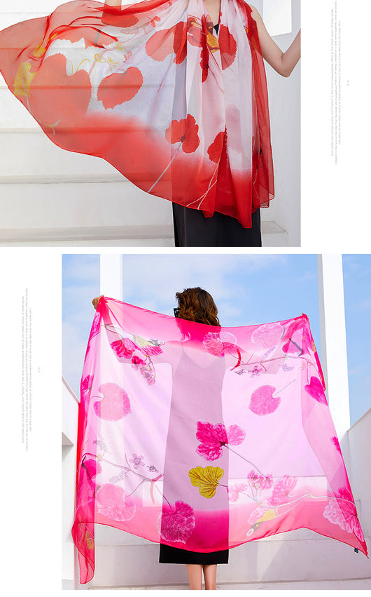 Foulard Ligero Multiuso para Playa - Protección Solar y Estilo - Image 45