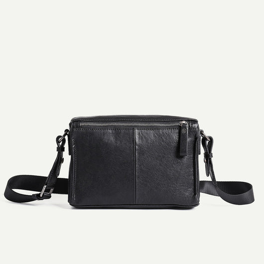 Bolsa de Cuero Genuino para Hombre - Estilo Retro Casual - Image 5