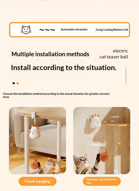 Juguete Interactivo Automático para Gatos - Bola Inteligente de Entretenimiento - Image 16