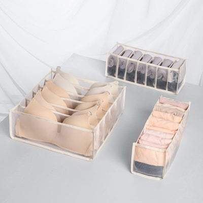Organizador de Ropa Interior con Divisiones - Caja de Almacenamiento para Closet - Image 6