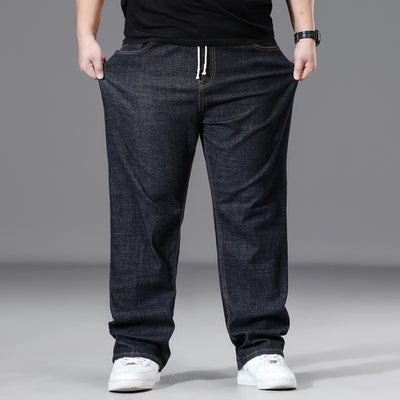 Pantalones Holgados de Cintura Elástica para Hombre Talla Grande - Image 2