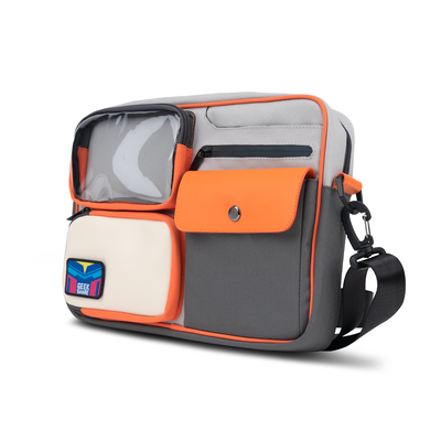 Bolso Retro Multiusos de Gran Capacidad con Bloques de Color - Image 2