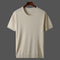 Playera Hombre Talla Grande Hueca Seda de Hielo Manga Corta