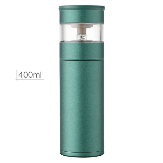 Taza Térmica con Separador de Té Automático - Acero Inoxidable - Image 2