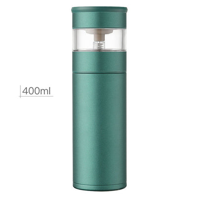 Taza Térmica con Separador de Té Automático - Acero Inoxidable - Image 2