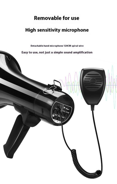 Altavoz Portátil de Alta Potencia con Grabación y Carga - Image 11