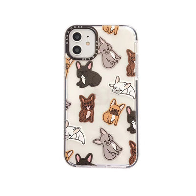 Funda Transparente para Celular con Diseño de Cachorro Kawaii - Image 5