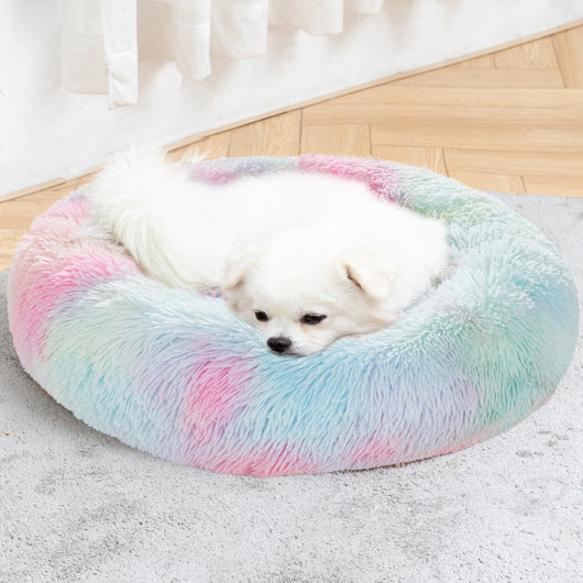 Cama Donut para Perros - Cómoda Felpa Suave Lavable - Image 37