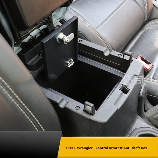 Caja de Almacenamiento Antirroubo para Consola Central