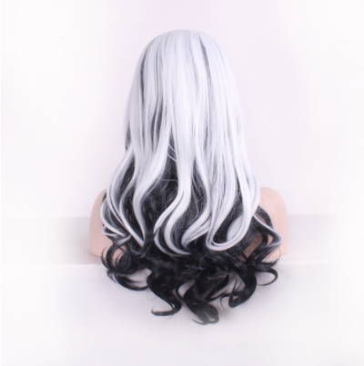 Peluca Rizada Multicolor Voluminosa para Cosplay y Disfraz - Image 2
