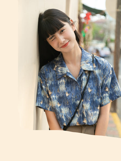 Camisa Suelta y Slim Estilo Coreano para Playa y Casual - Image 4