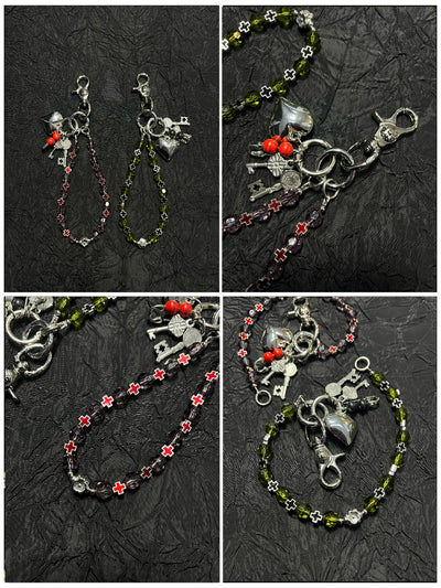 Cadena de Cintura Dorada Artesanal con Cuentas - Image 12