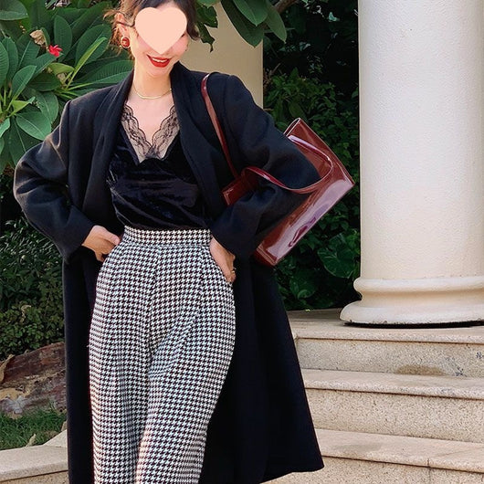 Pantalones Casuales Anchos de Tiro Alto con Efecto Adelgazante - Image 2
