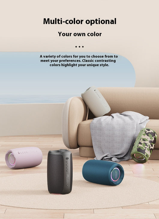 Parlante Bluetooth Portátil con Micrófono Inalámbrico para Karaoke - Image 20