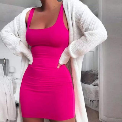 Vestido Chaleco Moderno Colores Pastel para Mujer - Diseño Europeo - Image 7