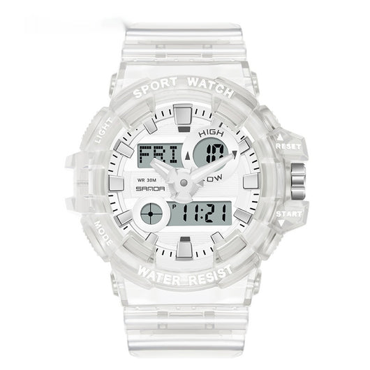 Reloj Deportivo Digital Dual Display Pantalla Grande Luminoso Resistente al Agua Unisex - Image 7