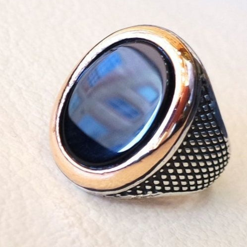 Anillo Vintage de Plata Antigua para Hombre - Diseño Tallado Elegante