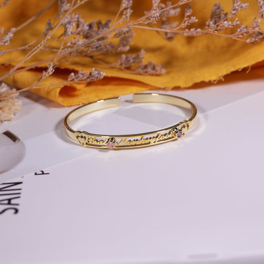 Pulsera Bohemia de Plata con Piedras Incrustadas - Ajustable para Mujer - Image 3