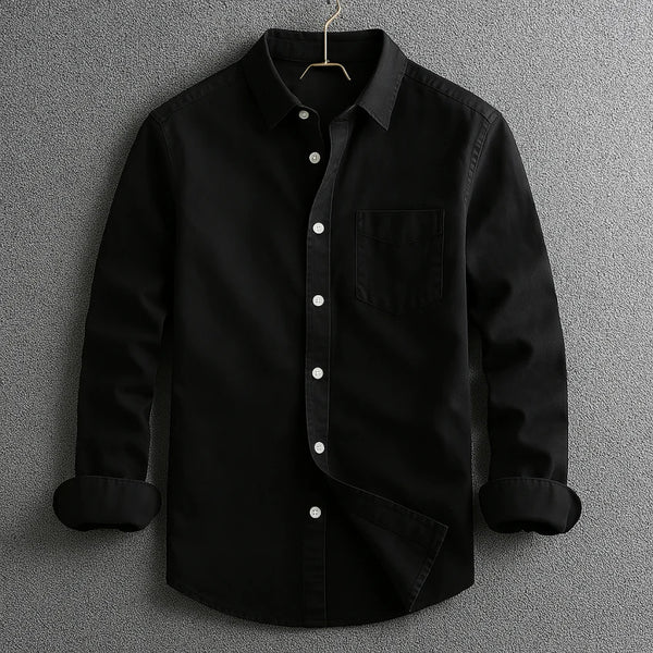 Camisa Casual de Negocios para Hombre Otoño