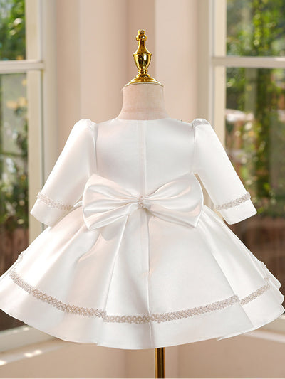 Vestido Tutú Blanco Princesa Chic para Cumpleaños - Image 11