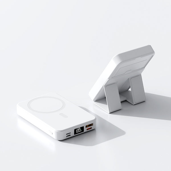 Banco de Energía Magnético Inalámbrico con Soporte - Image 11