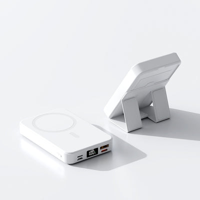 Banco de Energía Magnético Inalámbrico con Soporte - Image 11