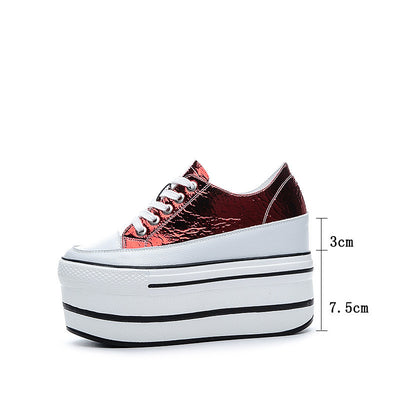 Zapatos Plataforma Casual para Mujer con Altura Interna 10cm - Image 13
