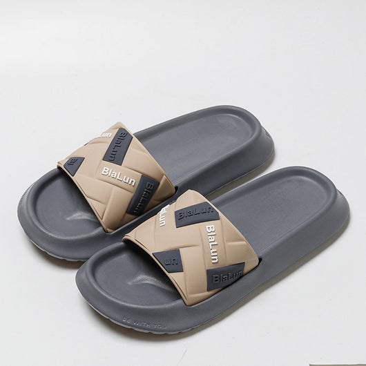 Pantuflas de Bloques de Color para Parejas - Cómodas Zapatillas de Casa con Suela Antideslizante - Image 27