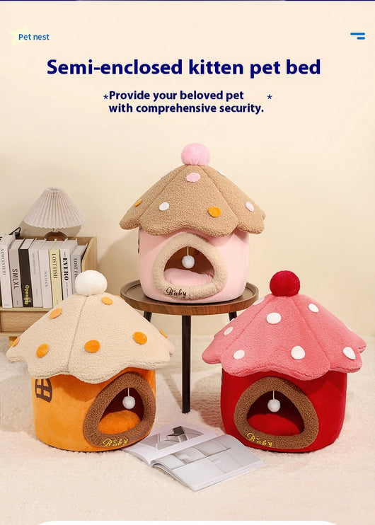 Casa Desmontable para Gatos y Perros Pequeños - Nido Acogedor - Image 12