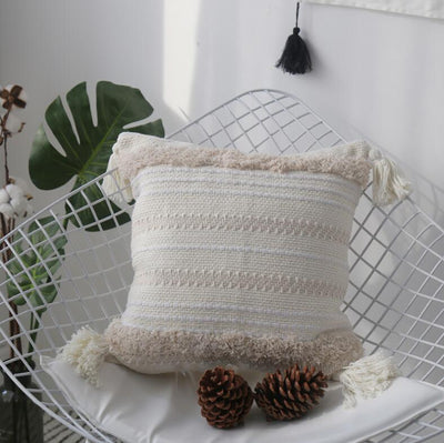 Cojín Decorativo Tufted Canvas con Relleno Acolchado - Image 13
