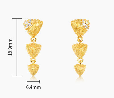 Aretes de Plata S925 Tejida a Mano con Borla Etérea y Delicada - Image 6