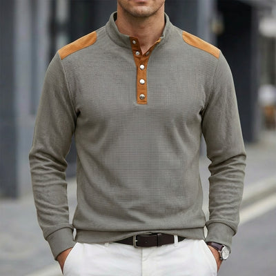 Sudadera Casual Hombre Transpirable de Color Sólido - Image 17