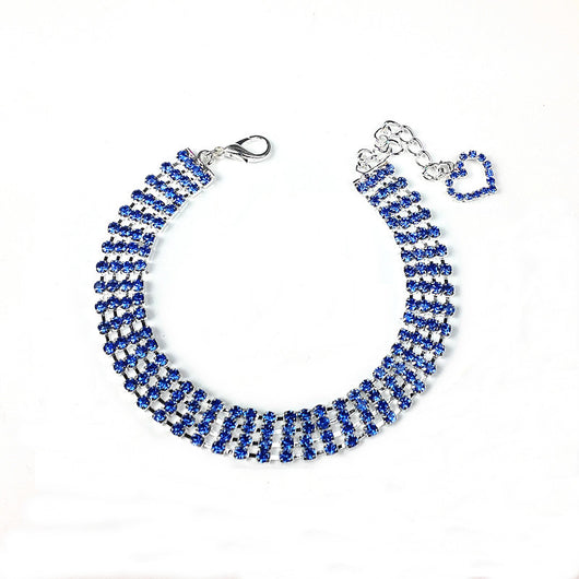 Collar de Strass para Mascotas con Cadena de Corazones - Perros y Gatos - Image 11