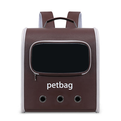 Mochila Transportadora para Gatos con Ventana Transparente de Gran Capacidad - Image 5