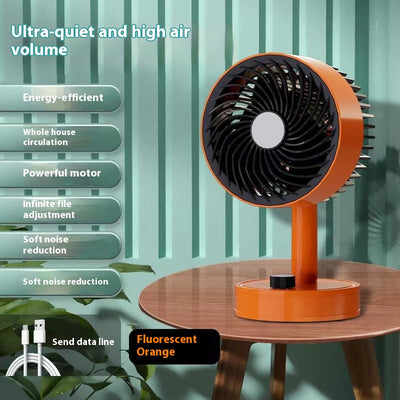 Ventilador USB Compacto de Escritorio con Carga Rápida - Image 9