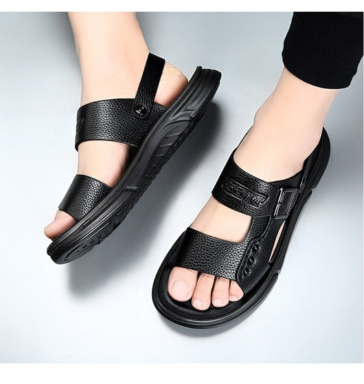 Zapatos Casuales de Cuero para Hombre con Plantilla de Látex - Image 15