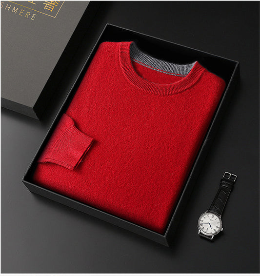 Suéter de Cuello Redondo Tejido para Hombre - Image 2