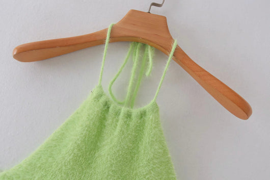 Blusa Halter Cuello Cruzado Versátil para Mujer - Image 5