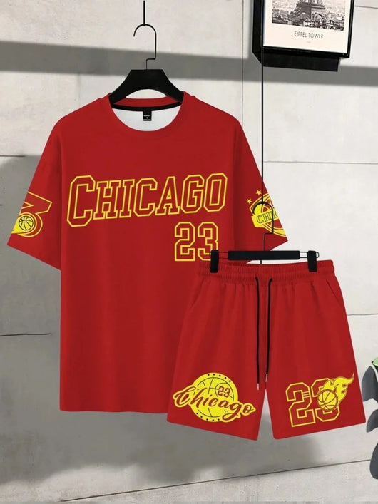 Traje Estampado 3D con Letras Personalizadas para Hombre - Image 16