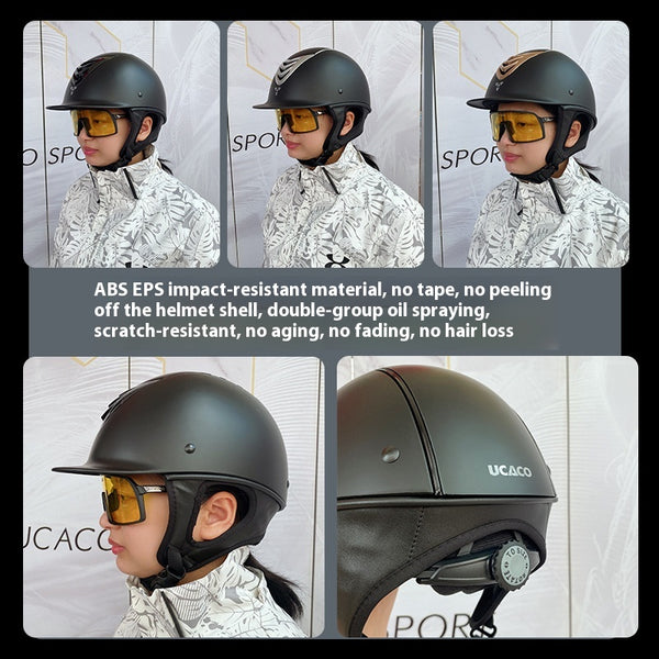 Casco de Equitación UCACO para Deportes al Aire Libre