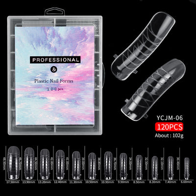 Molde de Cristal para Extensiones de Uñas sin Soporte de Papel - Image 6