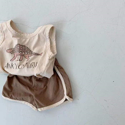 Conjunto Casual de Shorts y Chaleco para Toda la Familia - Image 8