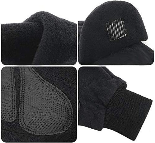 Guantes Deportivos Polar Fleece Medio Dedo con Pantalla Táctil y Agarre Antideslizante - Image 12