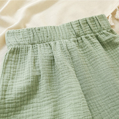 Shorts de Algodón con Volantes para Niñas - Versátiles y Cómodos - Image 6