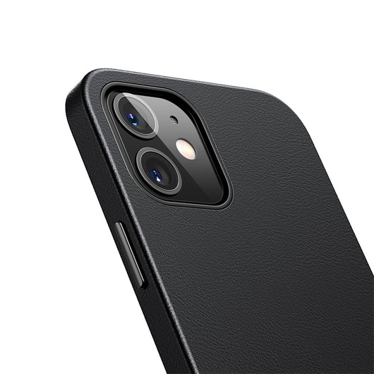 Funda de Cuero Magnética para iPhone 12 Mini Negro - Image 5