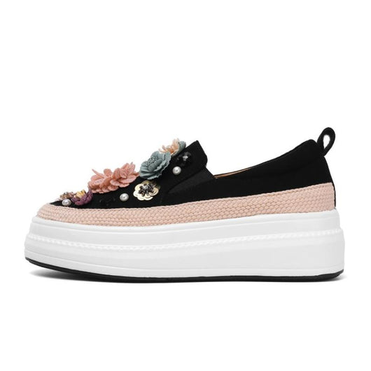 Zapatos Plataforma Estilo Coreano para Mujer - Primavera - Image 11