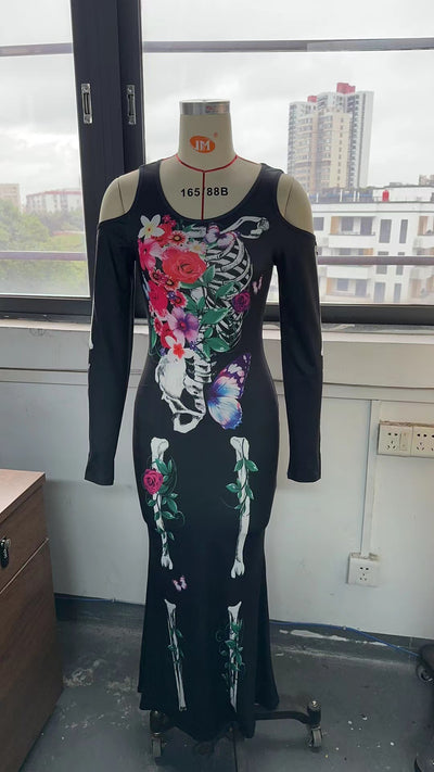 Vestido Midi Elegante Europeo y Americano para Mujer - Image 10