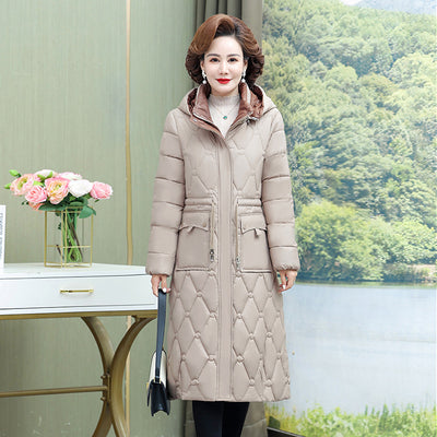 Abrigo de Algodón Grueso Cálido Talla Grande Holgado para Invierno - Image 8