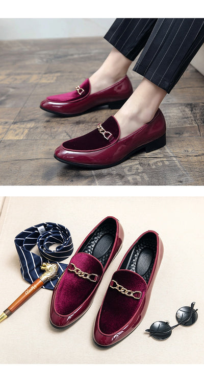 Zapatos Casuales de Cuero con Punta para Hombre - Image 24