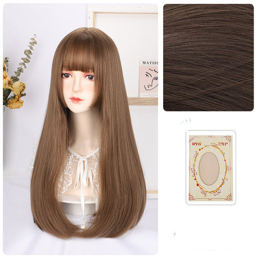 Peluca Larga Corte Princesa para Mujer - Cabello Sintético Premium - Image 4